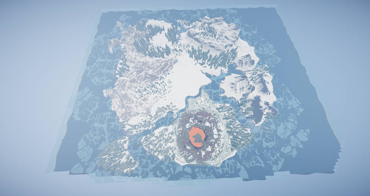 Snow Rust Map snow map overview by firehartxsonja on DeviantArt
