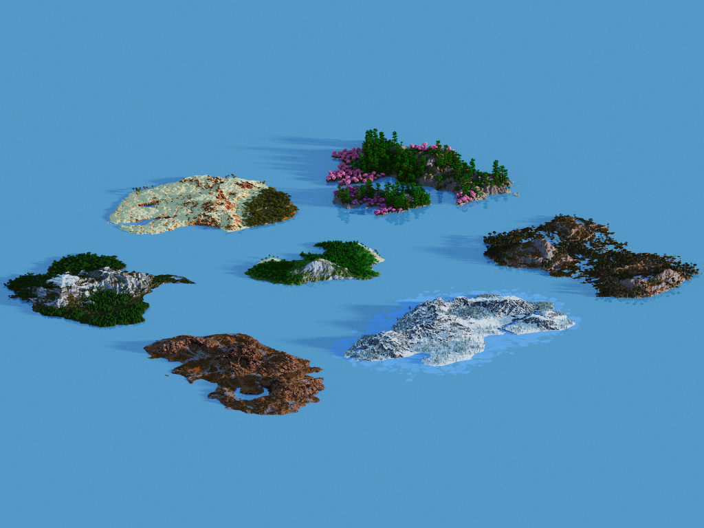 Multibiome Map Multibiome Map by firehartxsonja on DeviantArt