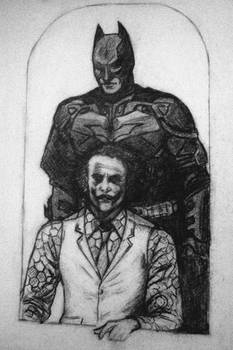 Batman and the joker