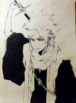 Toshiro Hitsugaya drawing 