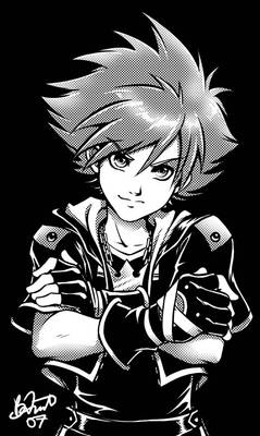 Screentone Sora