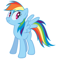 Lying Rainbow Dash