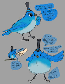 Concept Art - Bird Mascot ALTO