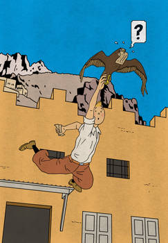 Tintin Redraw - Falcon Chase