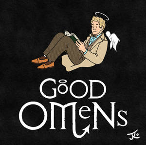 Good Omens Cover - Aziraphale