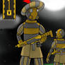 Golden Empire troops