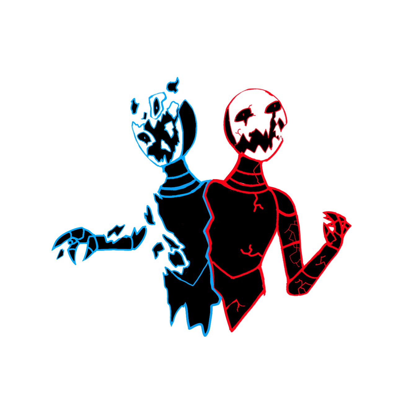 The two head by mwne on DeviantArt