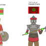 Countries of Green Humans (The Legend of Hope)