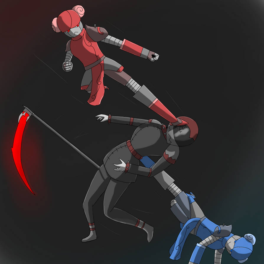 Ruby Moon Remy Rune Twins Ruby and Remy vs Maria the Shadow rider by mwne on DeviantArt