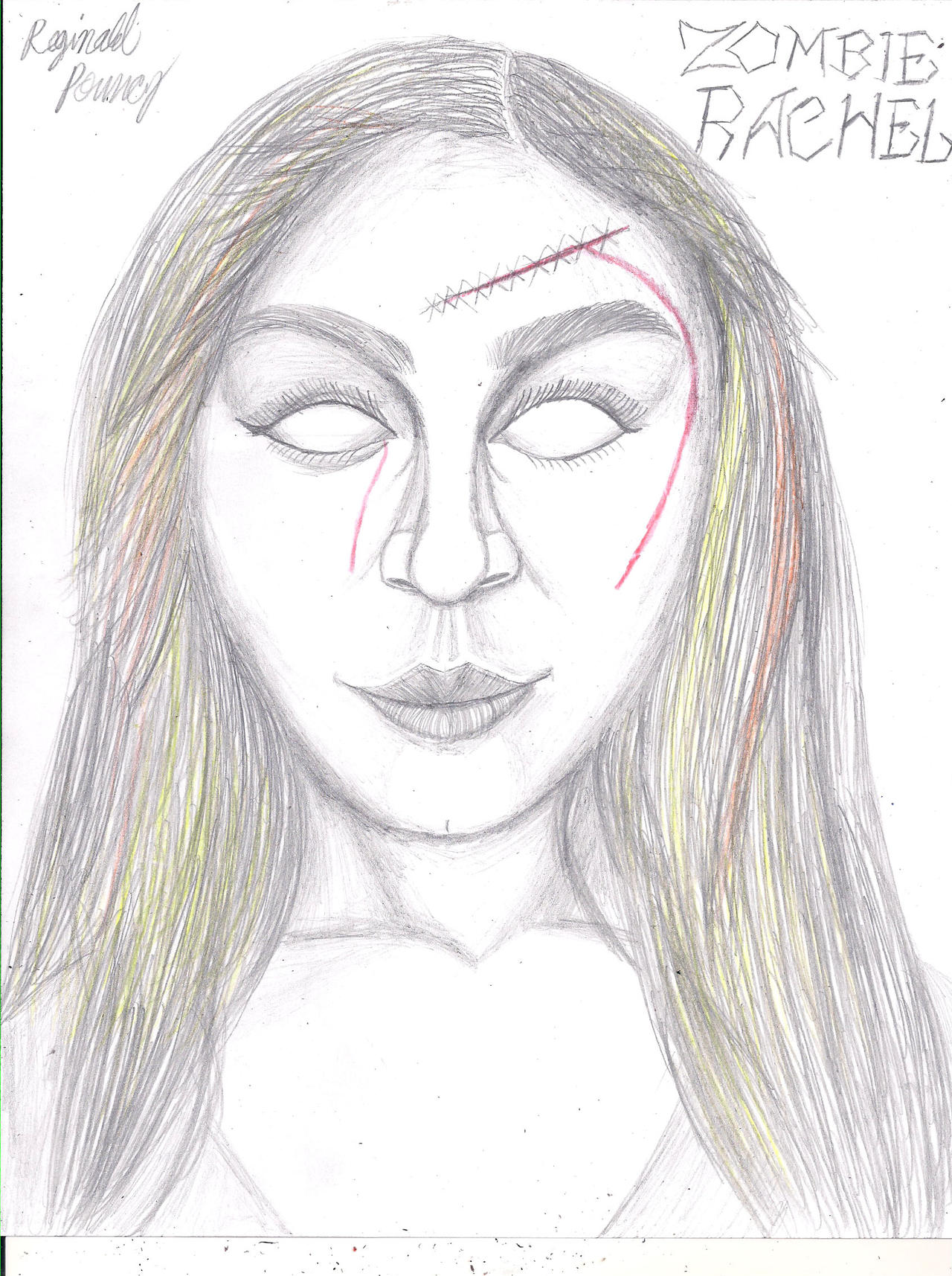 Zombie Rachel by rpouncy14 on DeviantArt