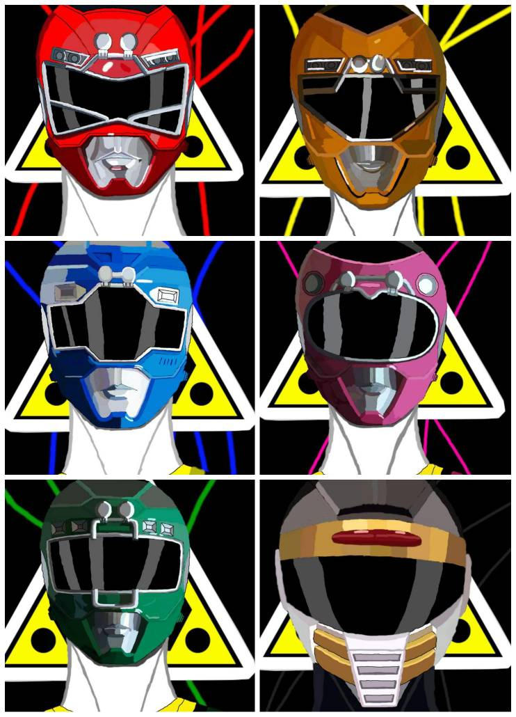 Power Rangers Turbo Digital Drawing Poster by rpouncy14 on DeviantArt