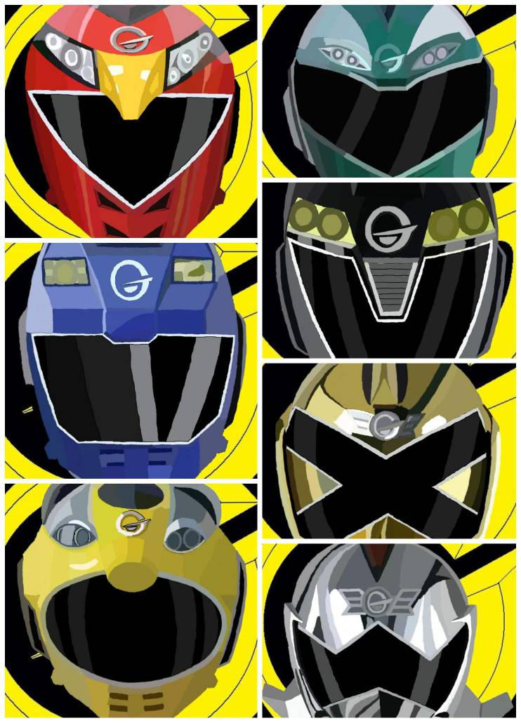 Power Rangers RPM Digital Drawing Poster by rpouncy14 on DeviantArt