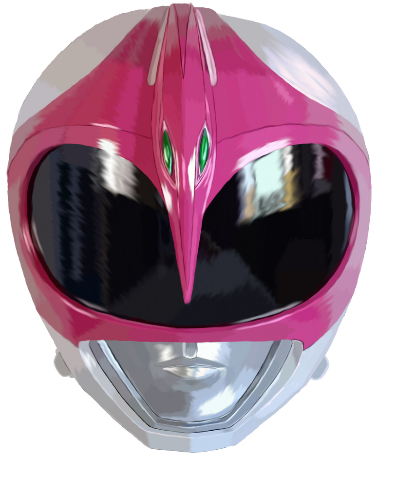 Pink Power Ranger Helmet Pattern Mighty Morphin Pink Ranger Helmet Digital by rpouncy14 on DeviantArt