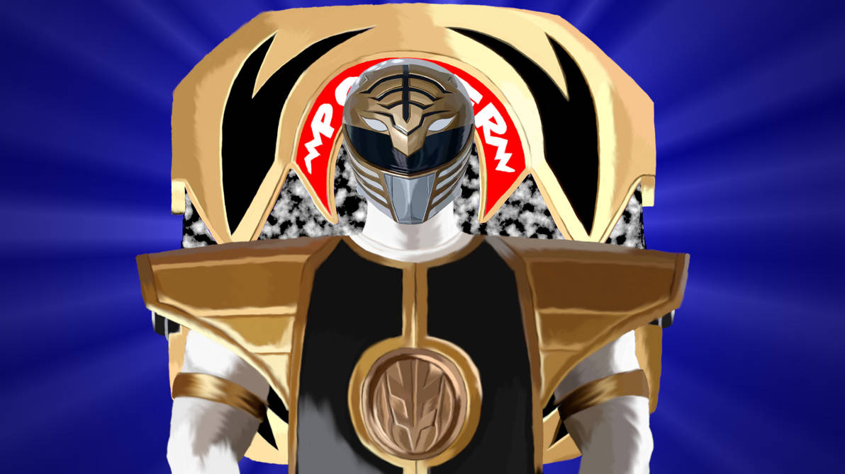 White Ranger Full Body Digital Art 30th Anniversar by rpouncy14 on ...