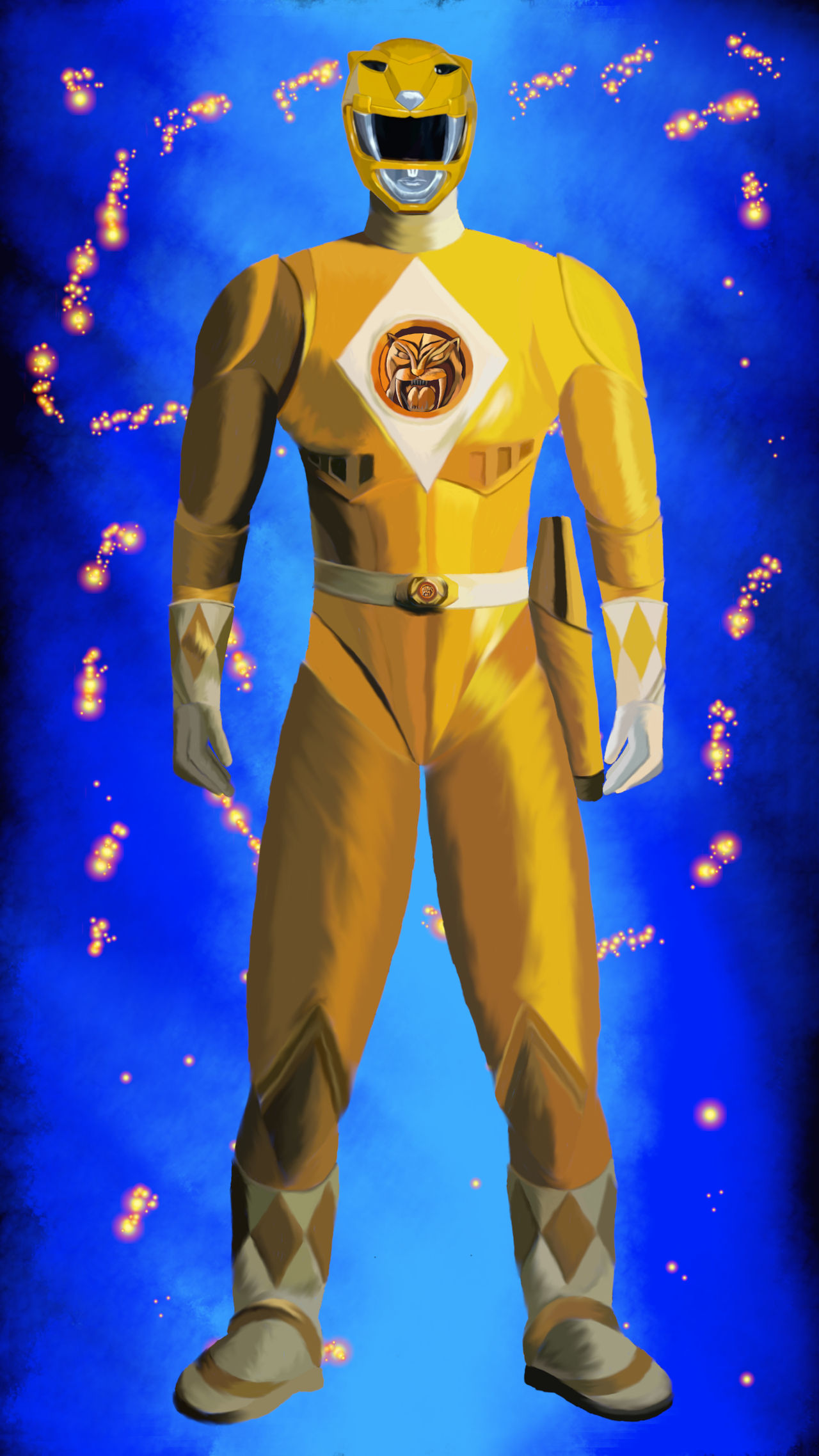 Yellow Ranger Full Bodies MMPR The Movie Digital(G by rpouncy14 on ...