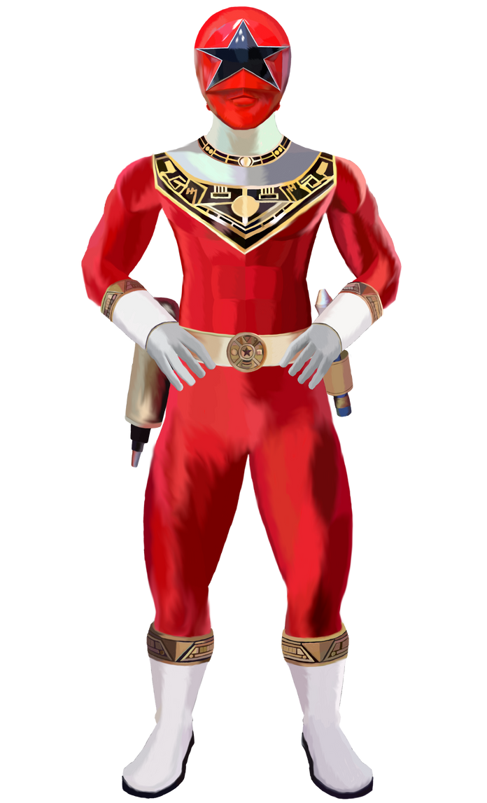 Red Zeo Ranger by rpouncy14 on DeviantArt