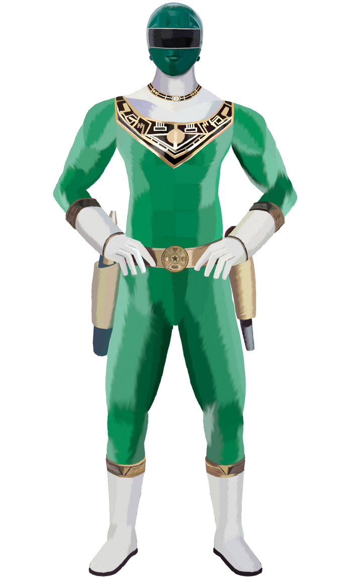 Green Zeo Ranger by rpouncy14 on DeviantArt