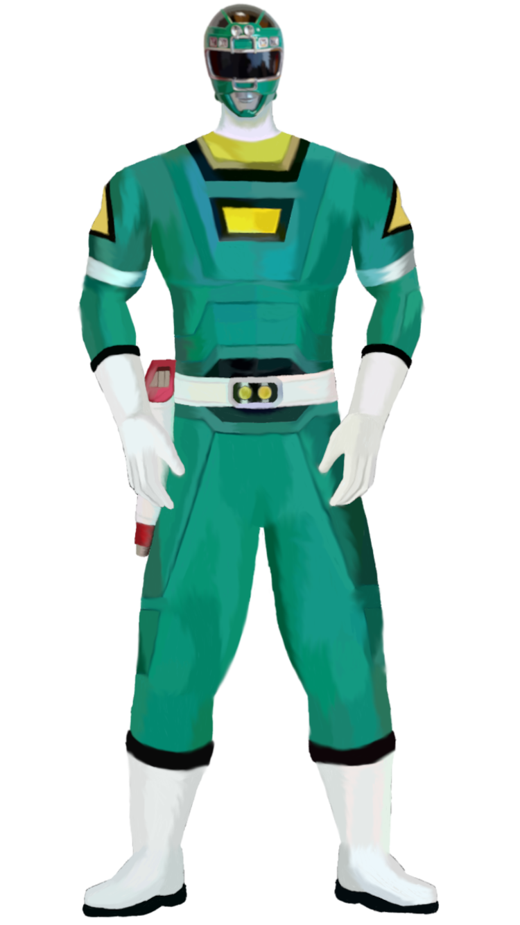 Green Turbo Ranger by rpouncy14 on DeviantArt