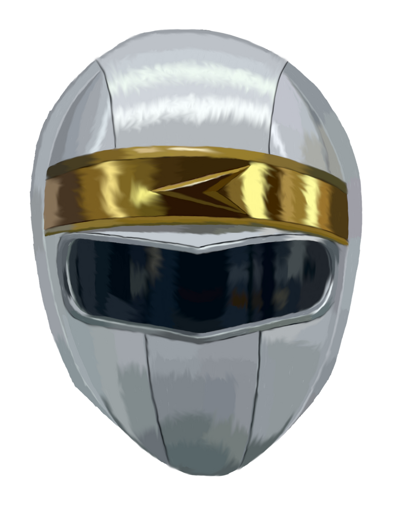 White Alien Ranger Helmet Digital by rpouncy14 on DeviantArt