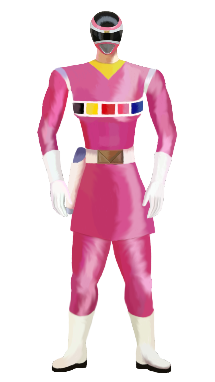 Pink Space Ranger by rpouncy14 on DeviantArt