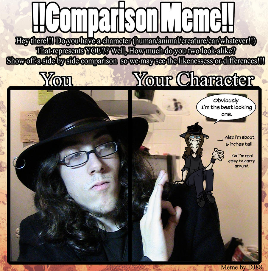 Comparison Meme by Boredman on DeviantArt