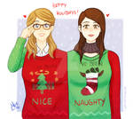 Ugly Christmas Sweater .Supercorp