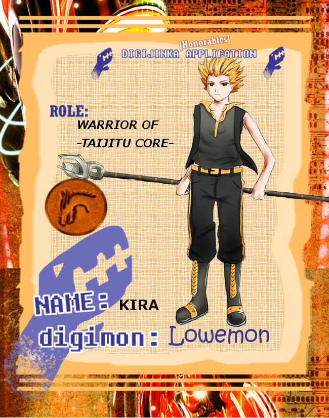 Lowemon Rookieform Lowemon Gijinka by kdareena on DeviantArt
