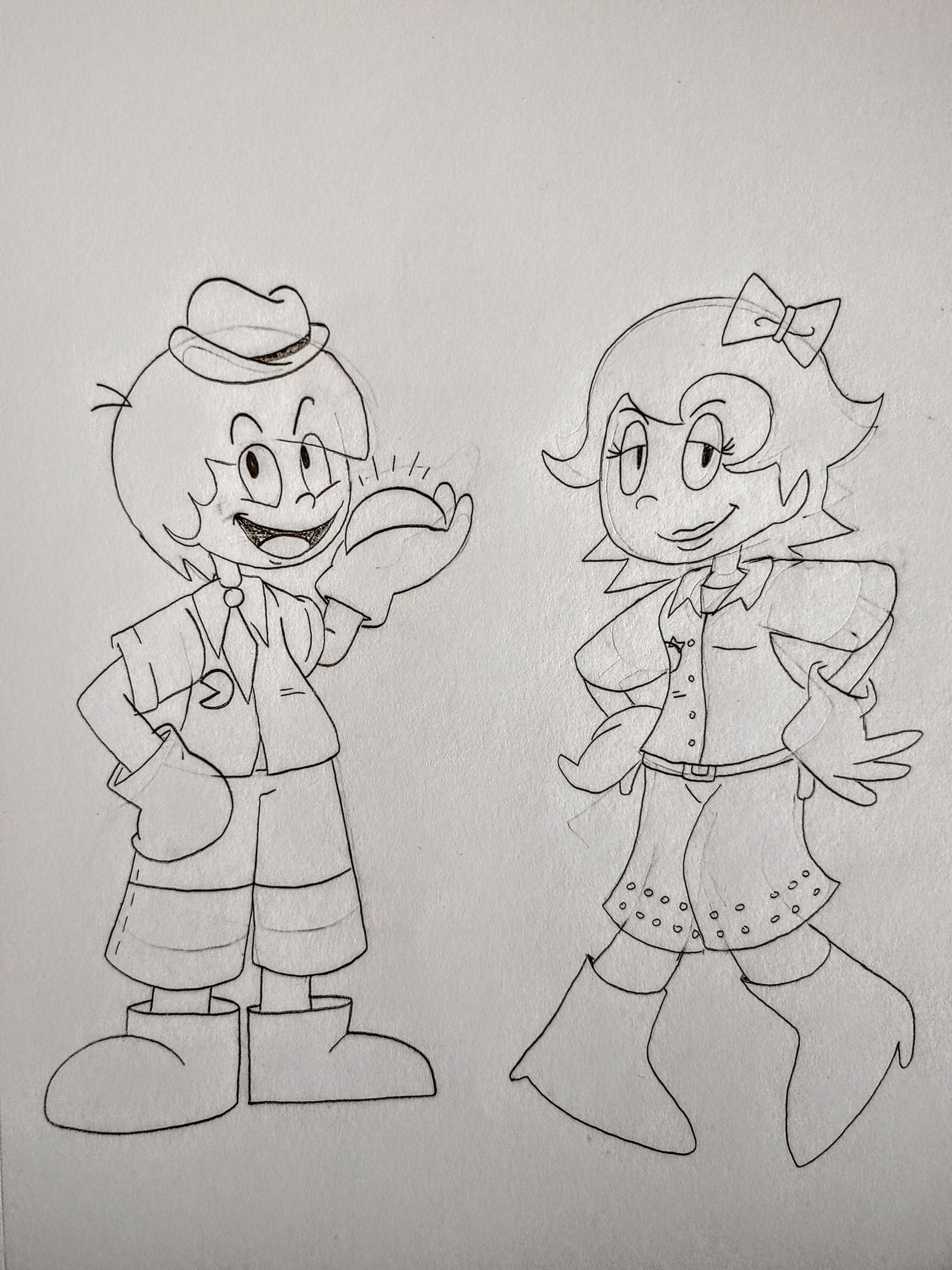 Hanabera Pacman Gijinka Hanabara Pacman and Pepper by Arttoon1 on DeviantArt