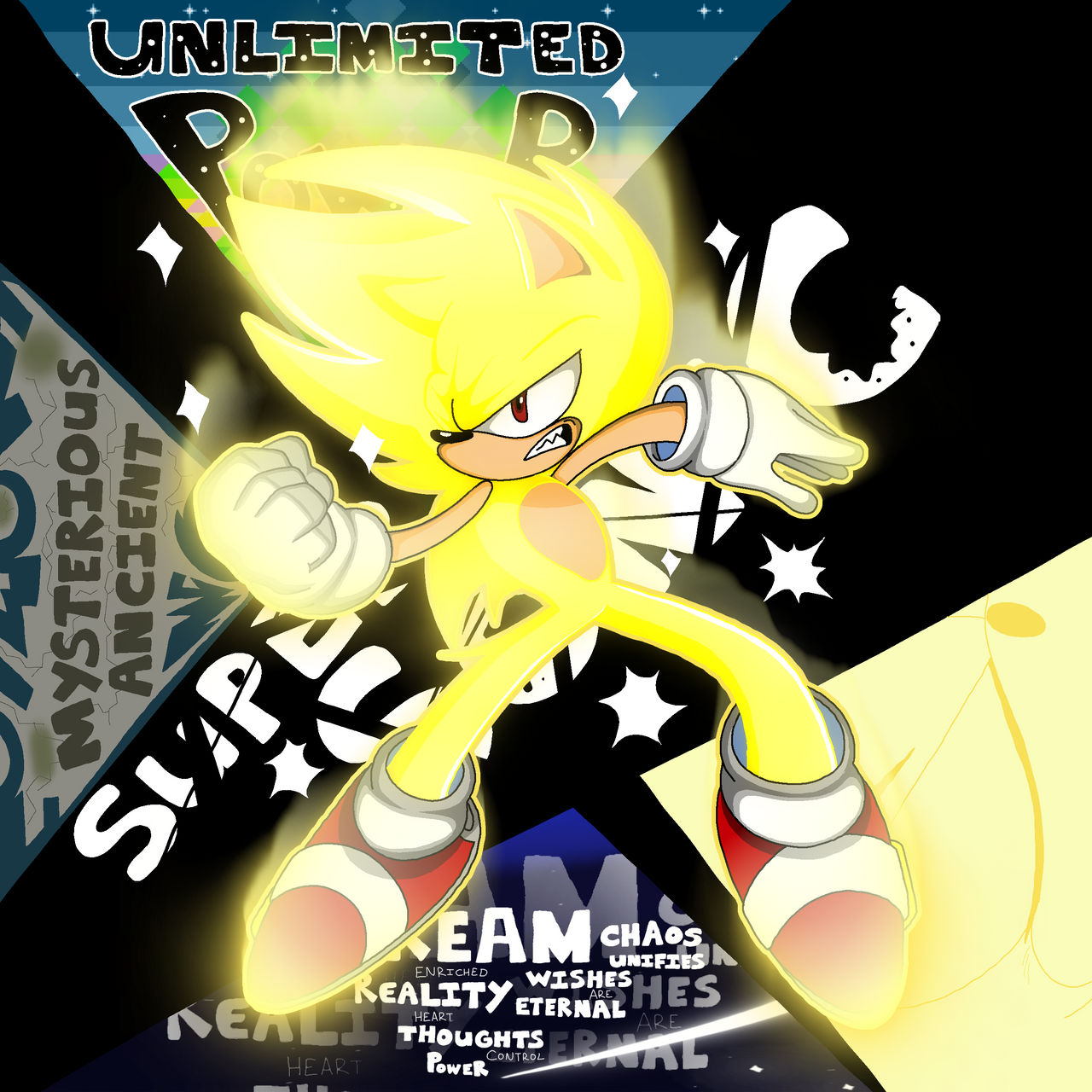 Super Sonic vs The End-Sonic Frontiers by Linkabel32 on DeviantArt