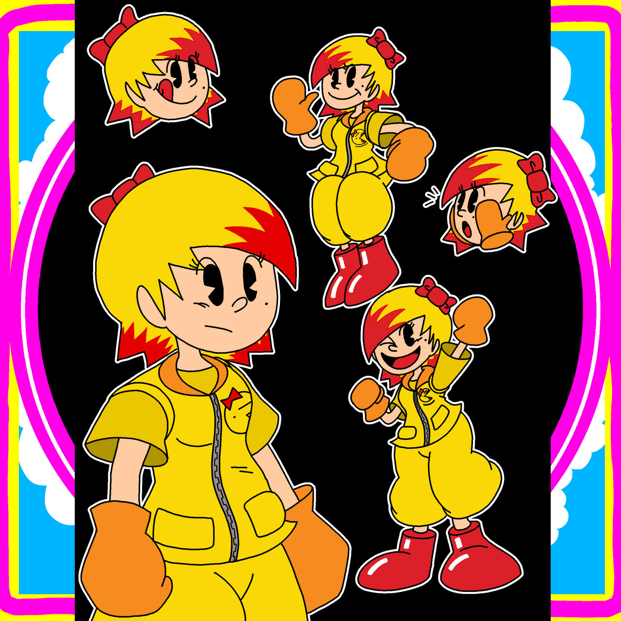 Ms. Pac-Man Gijinka Tribute by Arttoon1 on DeviantArt