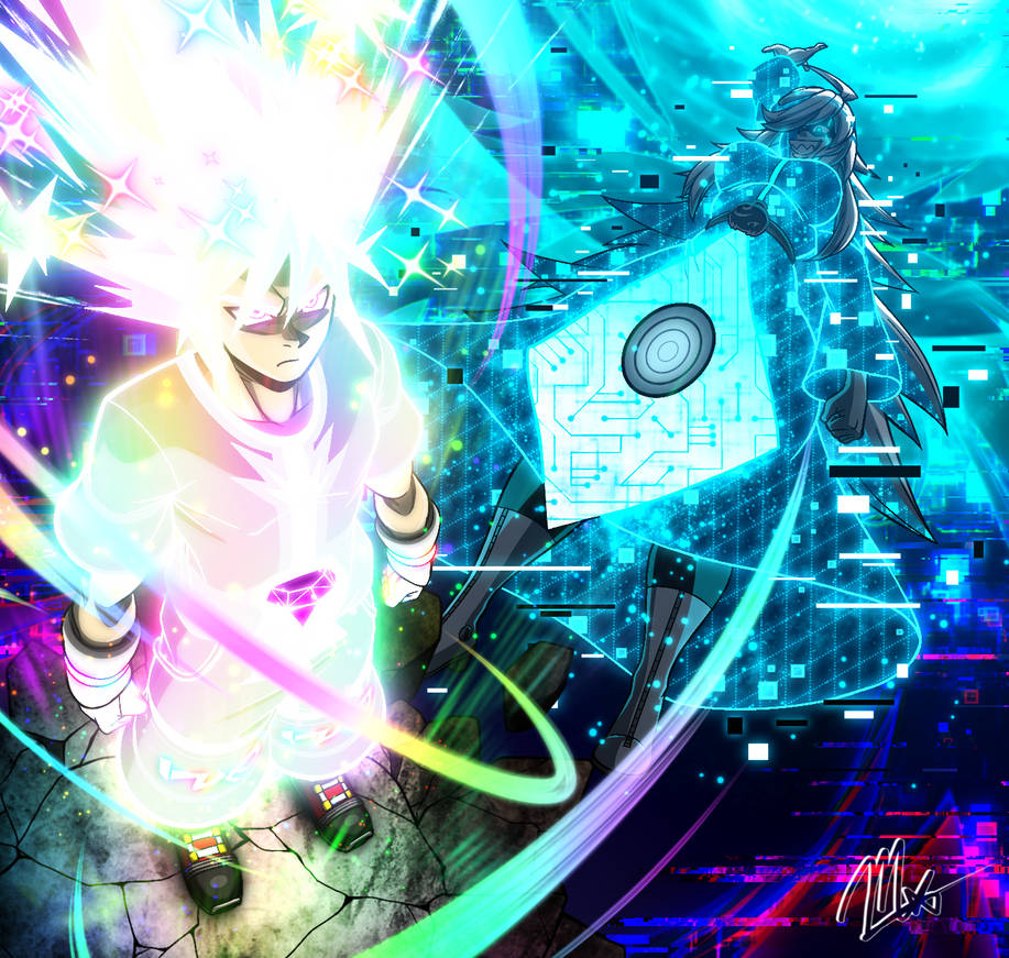 Comms: Hyper Vs Cyber by Arttoon1 on DeviantArt