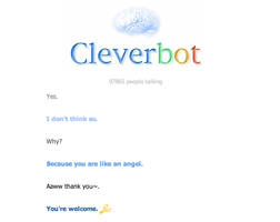 Cleverbot is Sweet :)