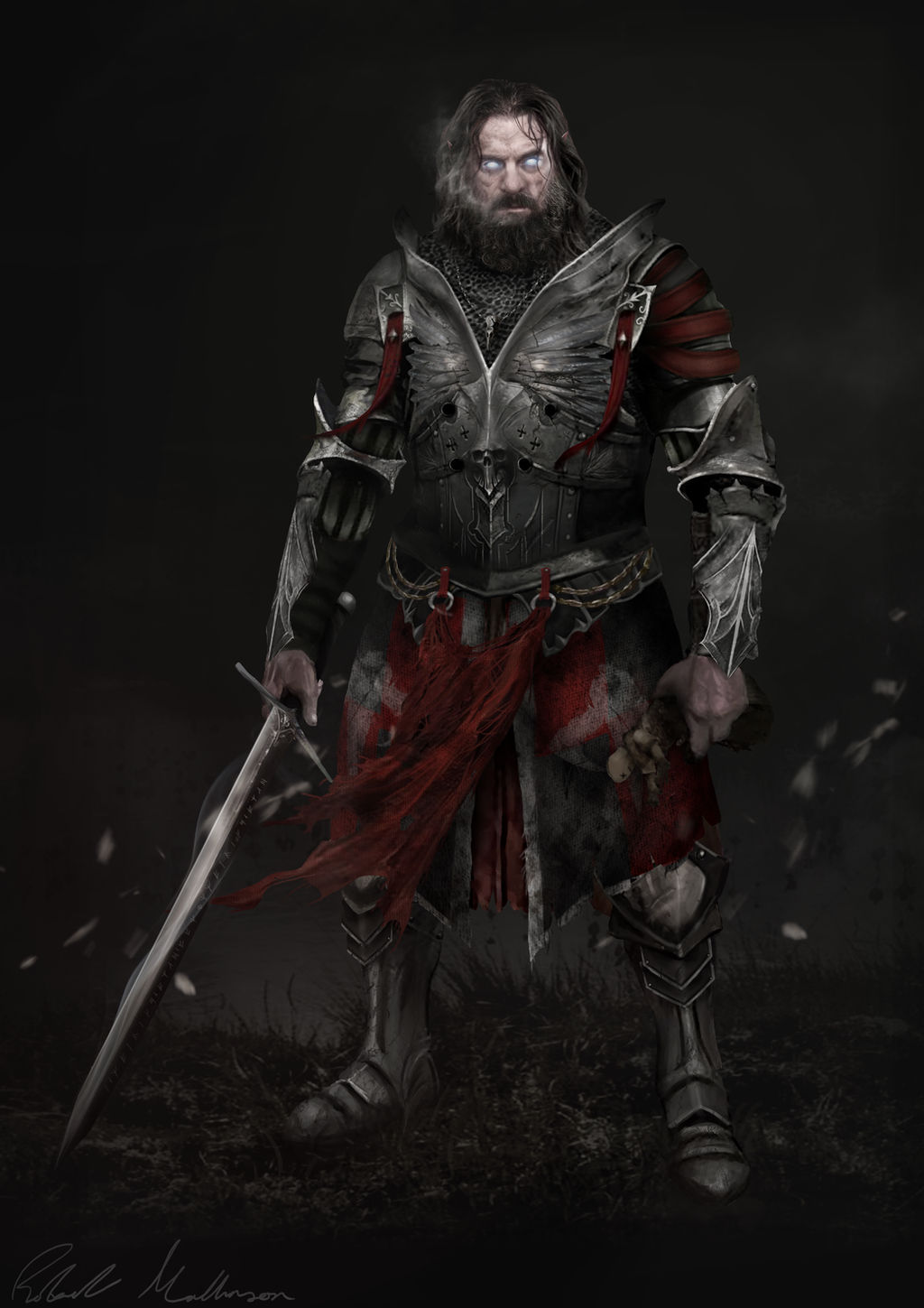 Oathbreaker Paladin Commission by RobertMallinson on DeviantArt