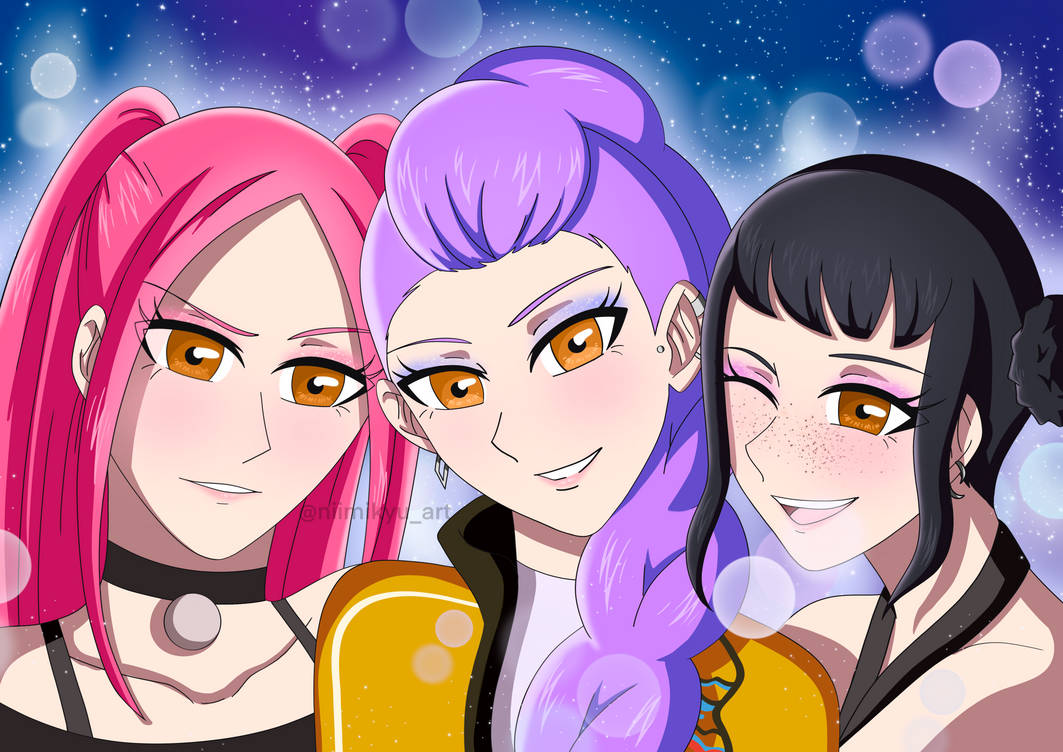 Huntrix Kpop Demon Hunters Fanart By Niimikyu On DeviantArt huntrix-kpop-demon-hunters-fanart-by-niimikyu-on-deviantart