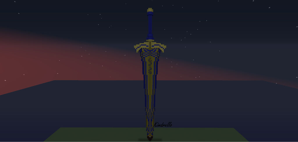 Excalibur and Avalon Fate/zero - Minecraft