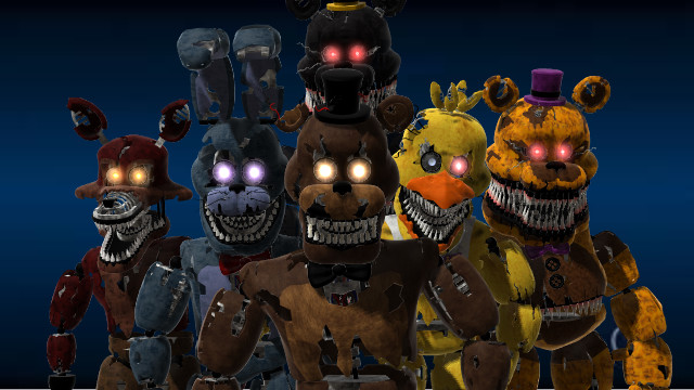 Nightmares de FNAF 4 (Off Topic Day)