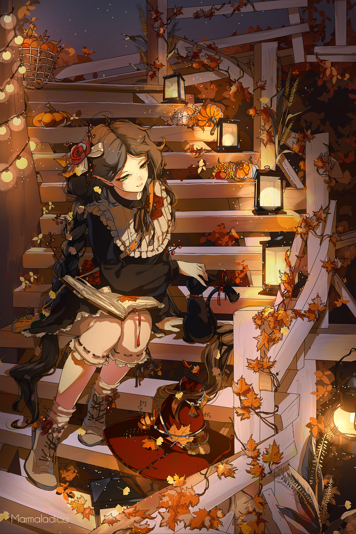 Autumn by Marmaladica on DeviantArt