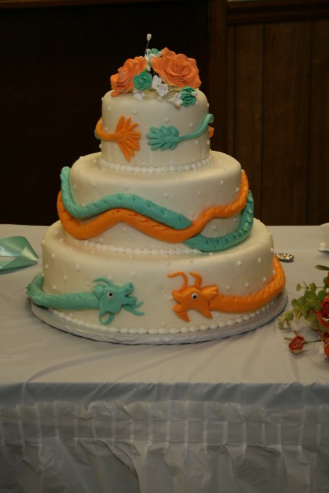 Yummy Dragon Cake