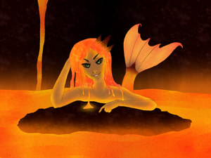 Fire Mermaid