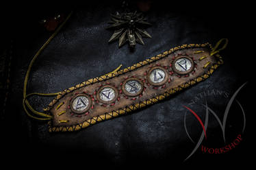 ''The Witch's gift''   Witcher bracelet/wristband