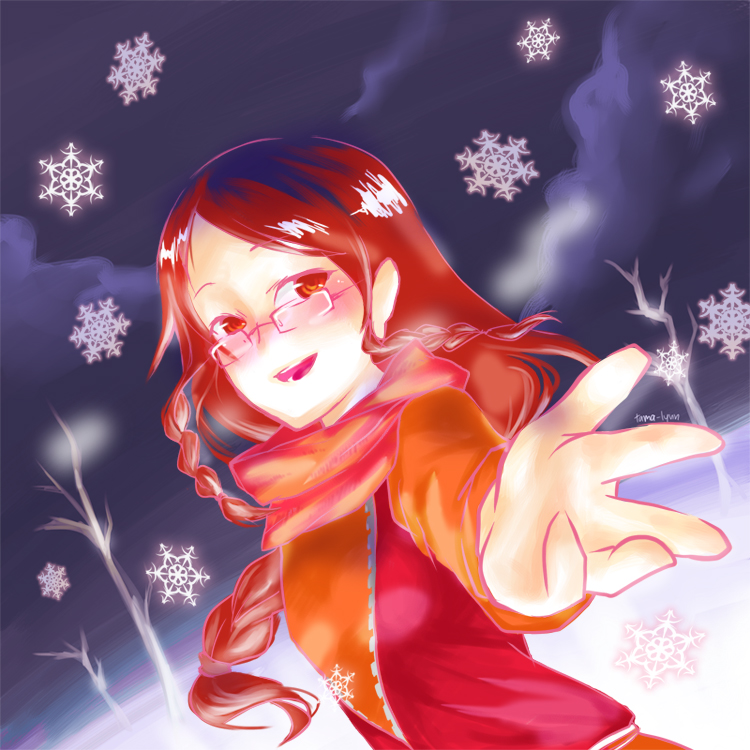 red snow