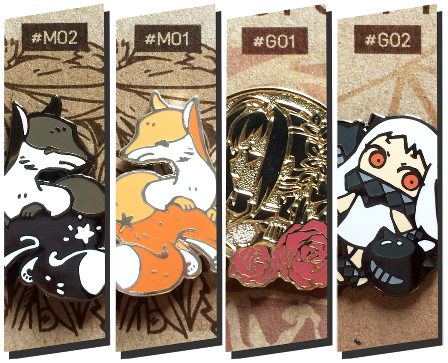 Enamel pins by tama-lynn Enamel pins by tama-lynn