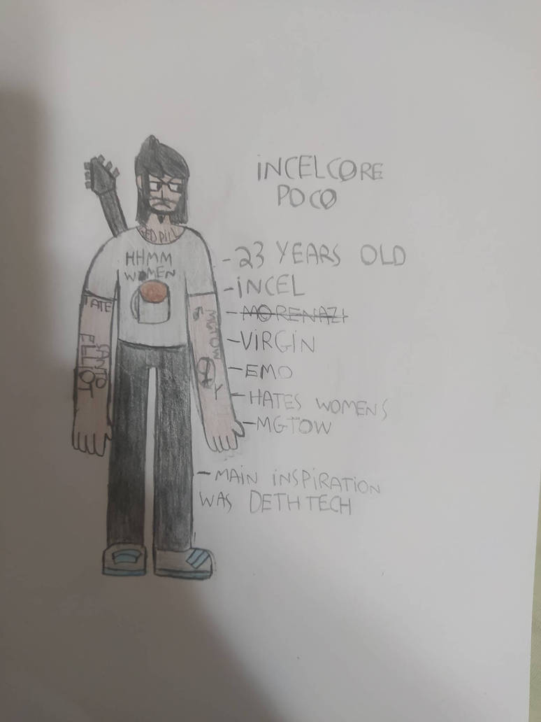 Crustox Incelcore Another incelcore poco drawing by johnson283 on DeviantArt