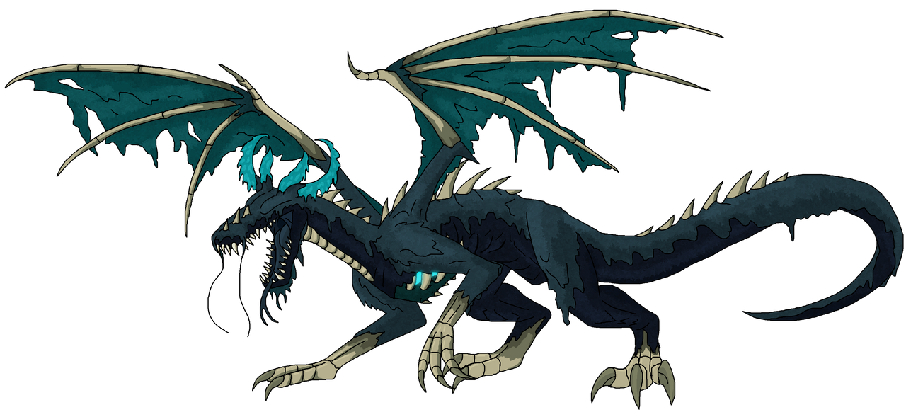 Warden Dragon / Sculk Dragon by DinoManiaDA on DeviantArt