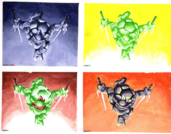 Zombie Raphael Color Raphael by starvingzombie on DeviantArt