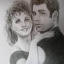 Sandy and Danny from Grease