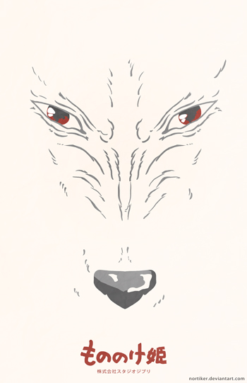 Princess Mononoke Moro Poster