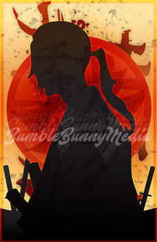 Samurai Champloo Silhouette Posters - Jin