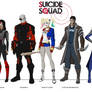 Suicide Squad movie design - Young Justice style