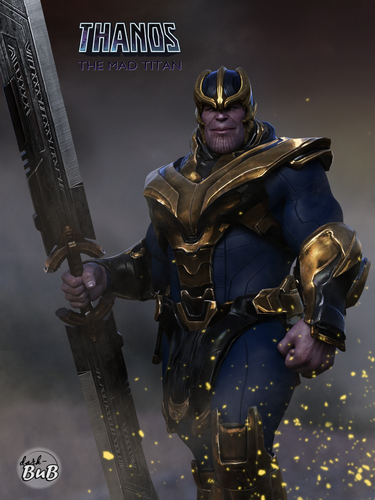 Sébastien Le Tollec - Thanos, the Mad Titan Sébastien Le Tollec - Thanos, the Mad Titan